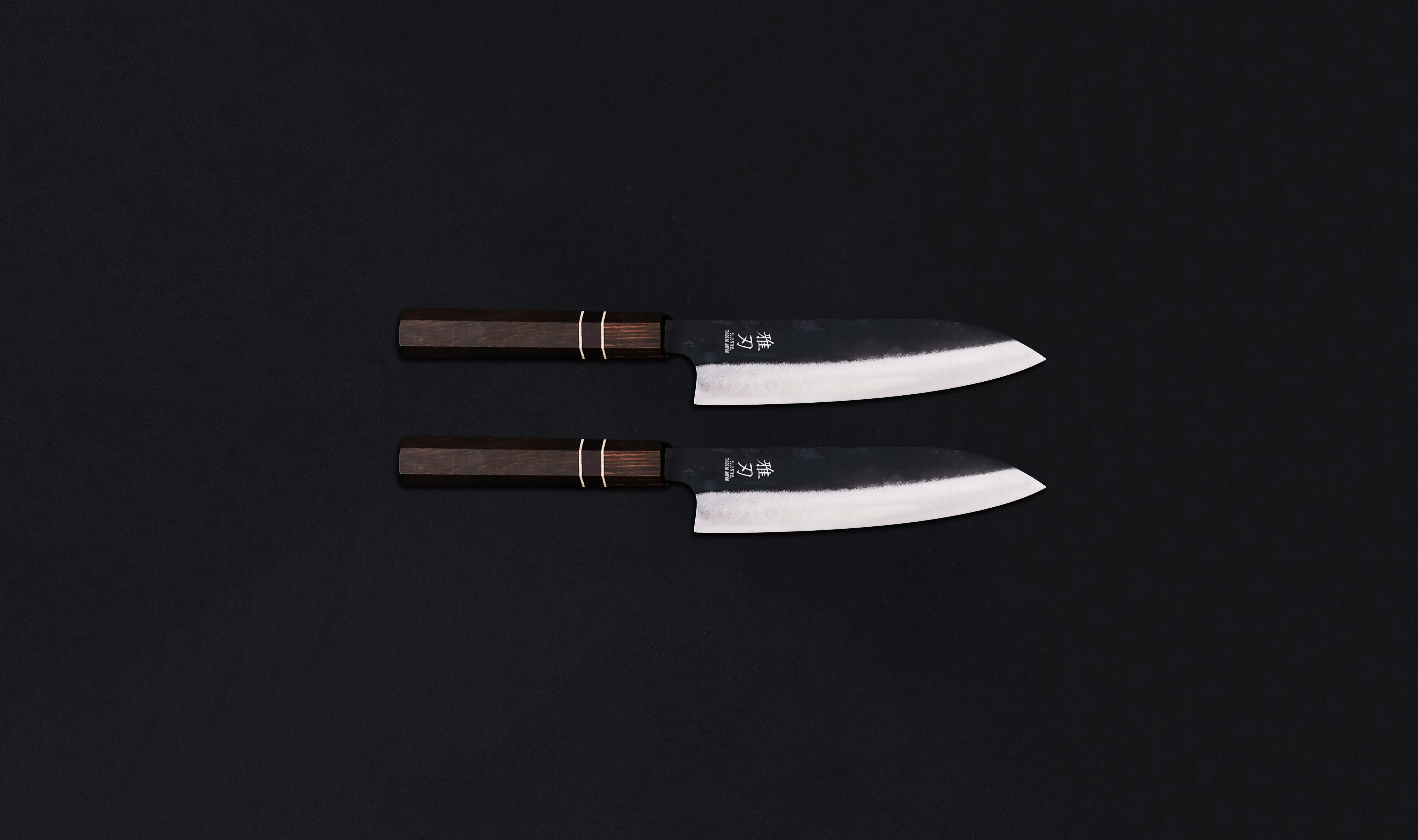 Kasumi Gyuto Blue Steel Knife - 2x Gyuto Knives pack